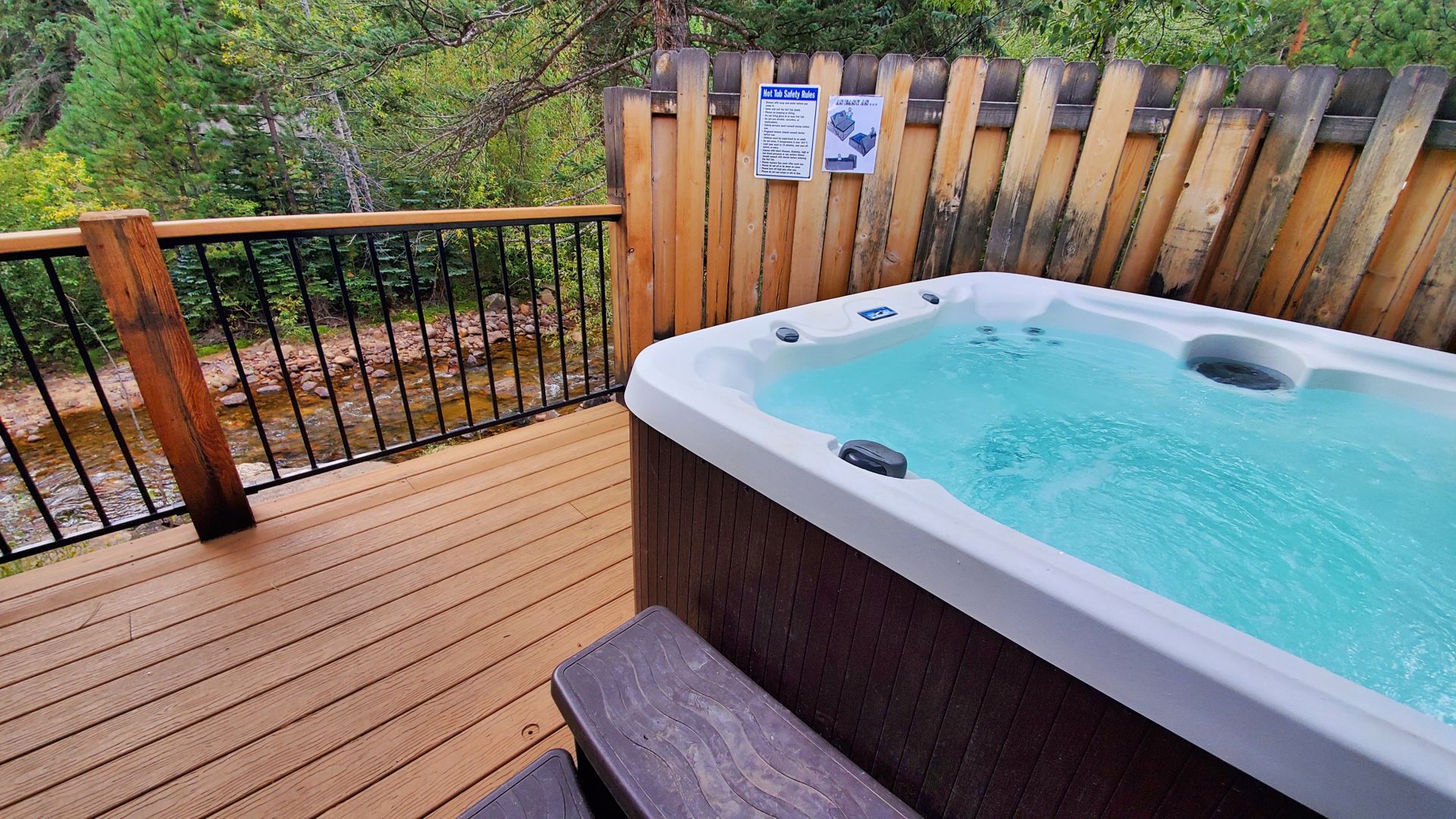 Blue Spruce Hot Tub